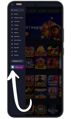 VOXCasino App Download now