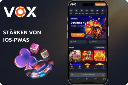 Vox Casino Starken von iOS-PWAs